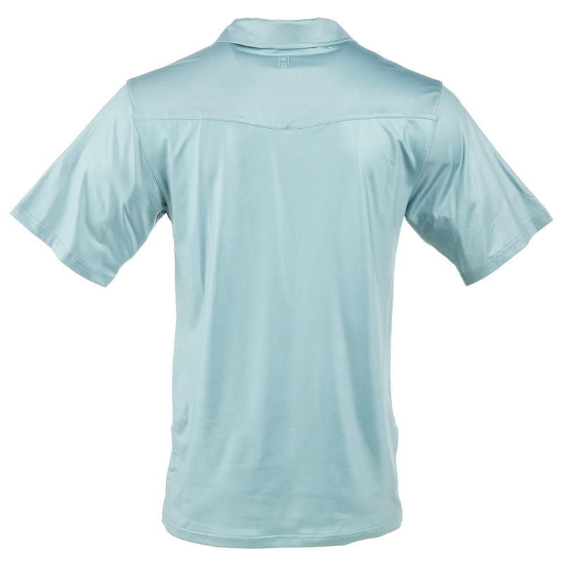 Sand Hill Ranch Sand Hill Mens Sage 1/4 Zip Polo