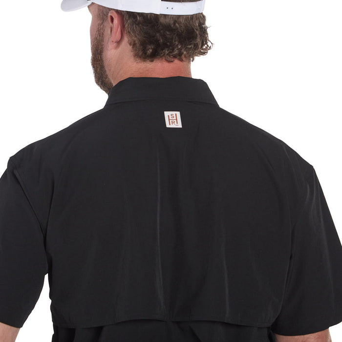Sand Hill Ranch Men's Black Core Short Sleeve Snap Shirt
