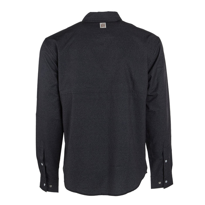 Sand Hill Ranch Men's Black Denim Long Sleeve Snap Shirt