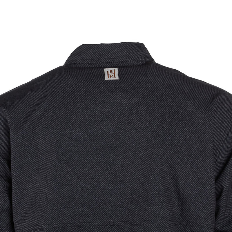 Sand Hill Ranch Men's Black Denim Long Sleeve Snap Shirt