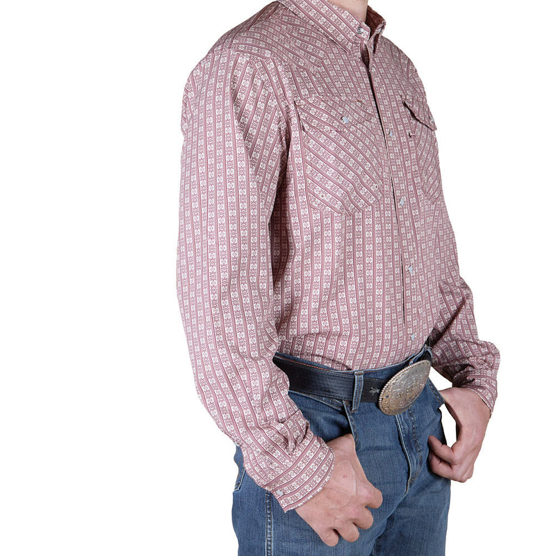 Sand Hill Ranch Men's Driftwood Long Sleeve Snap Shirt