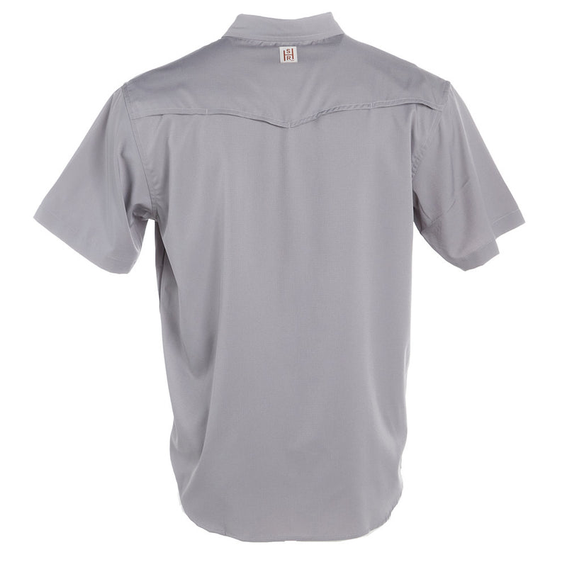 Sand Hill Ranch Men's Grey Short Sleeve Waffle Shirt