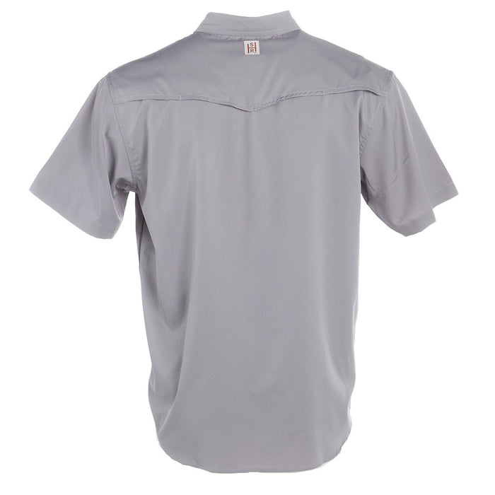 Sand Hill Ranch Men's Grey Short Sleeve Waffle Shirt