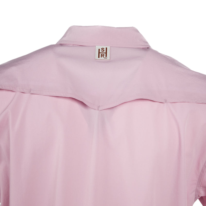 Sand Hill Ranch Men's Lavender Short Sleeve Pearl Snap Shirt