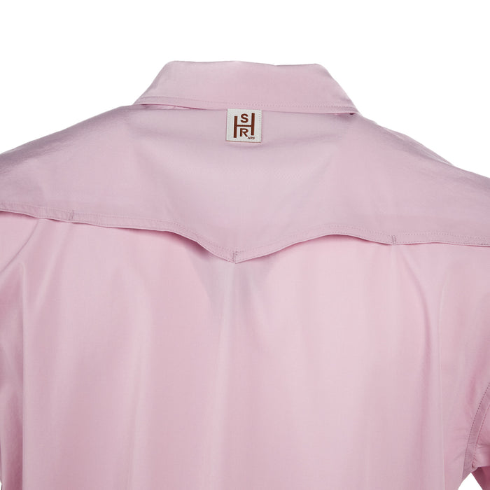 Sand Hill Ranch Men's Lavender Short Sleeve Pearl Snap Shirt