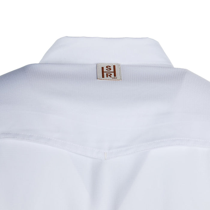 Sand Hill Ranch White Short Sleeve Button Shirt