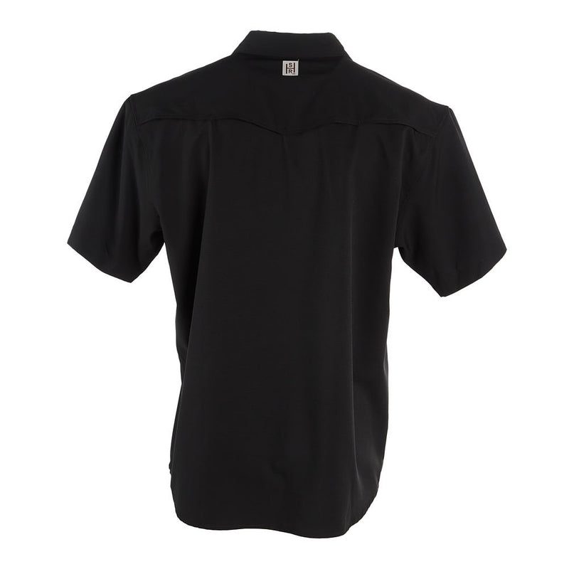 Brandcowboy Sandhill Ranch Black Short Sleeve Button Shirt