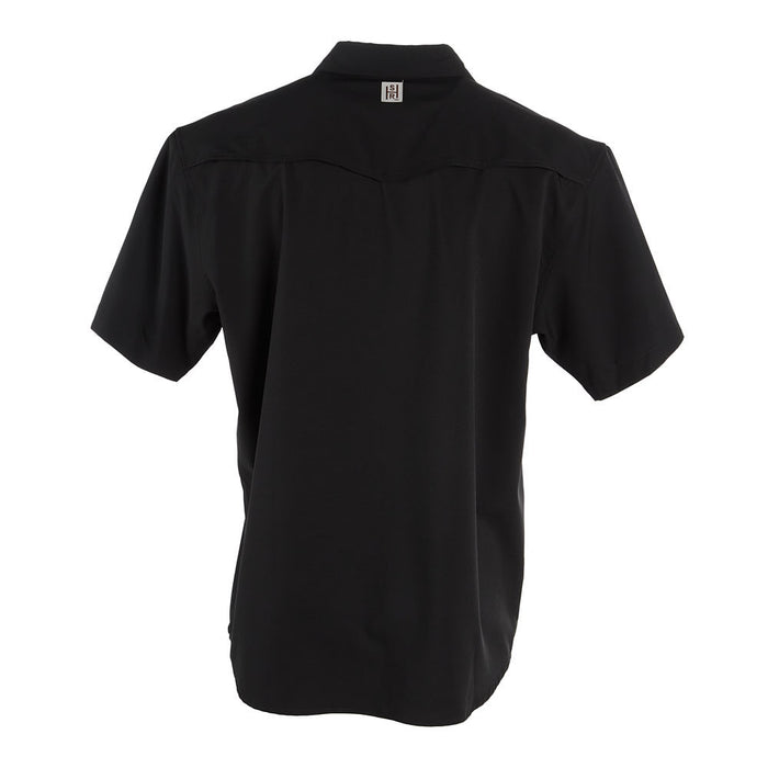Brandcowboy Sandhill Ranch Black Short Sleeve Button Shirt