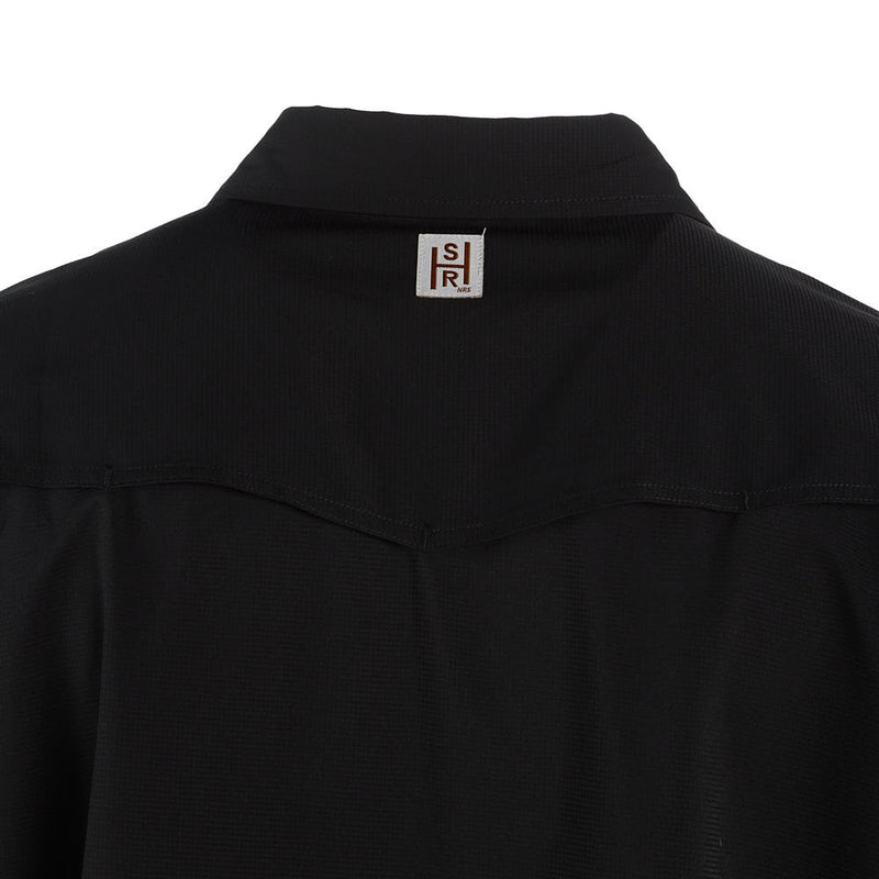 Brandcowboy Sandhill Ranch Black Short Sleeve Button Shirt