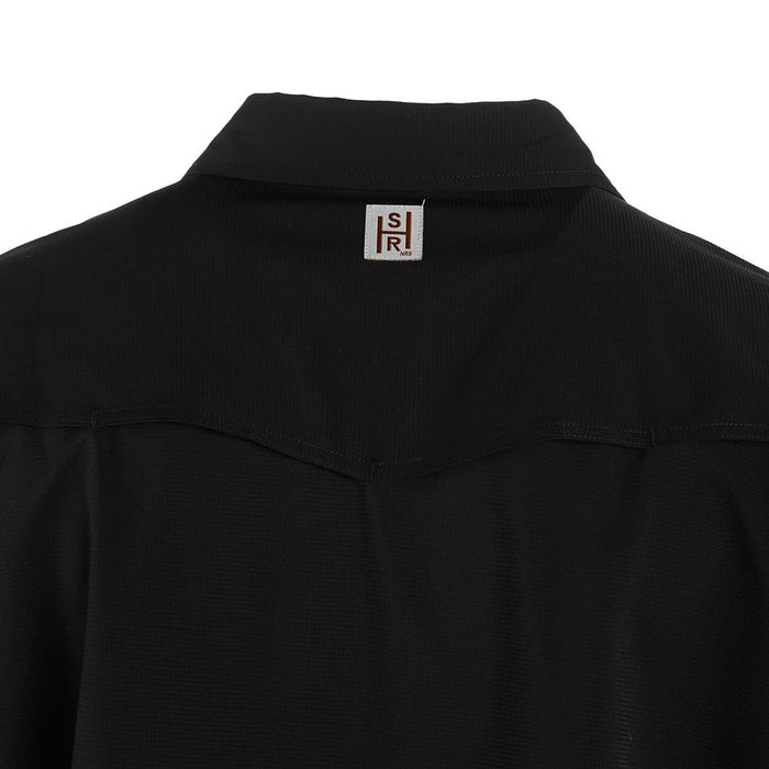 Brandcowboy Sandhill Ranch Black Short Sleeve Button Shirt