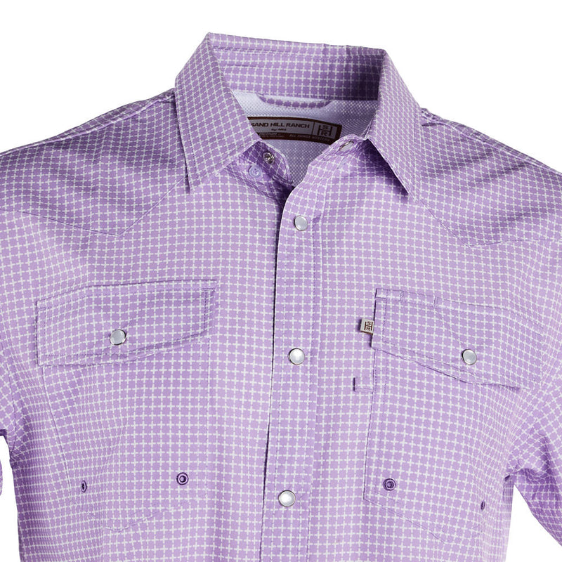 Brandcowboy Sandhill Ranch The Optimist Short Sleeve Snap Shirt