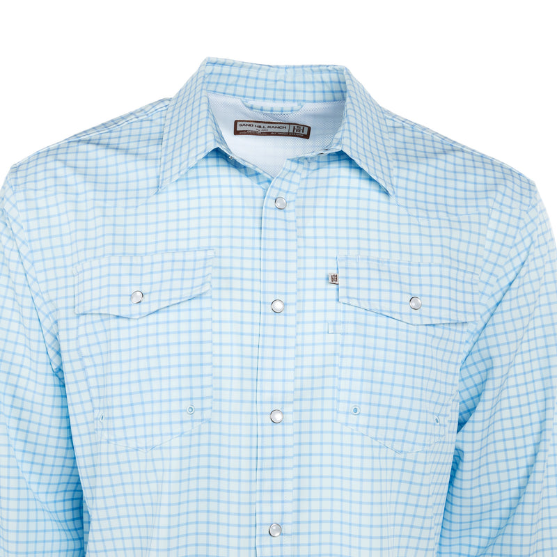 Brandcowboy Sandhill Ranch Men's Trail Blazer Long Sleeve Snap Shirt