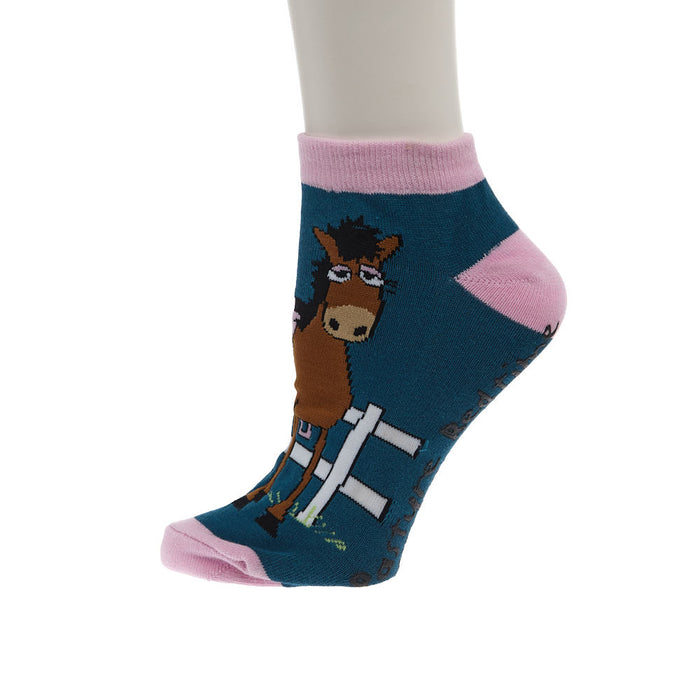 Lazy One Women's Pasture Bedtime Slipper Socks