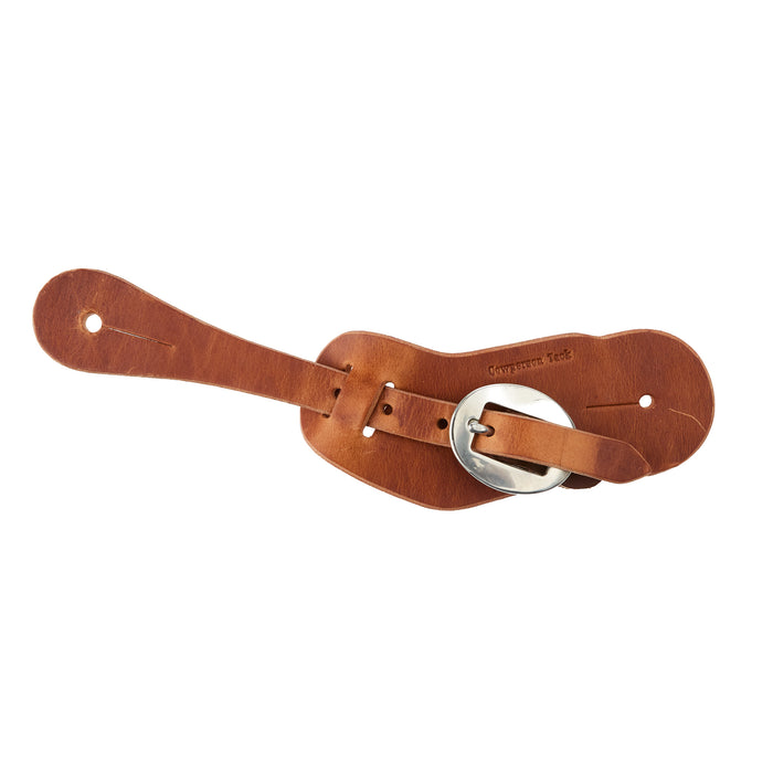 Cowperson Tack Ladies Slick Leather Buckaroo Spur Straps