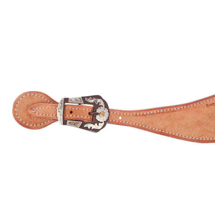 Cowperson Tack Men's Roughout Spur Straps with CB16 Buckle