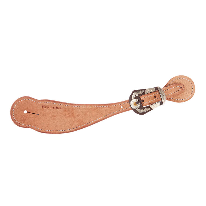 Cowperson Tack Men's Roughout Spur Straps with CB16 Buckle