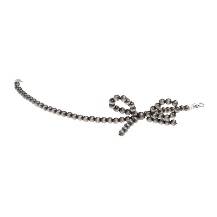 Wild Junkie Pearl Bow Trucker Hat Chain