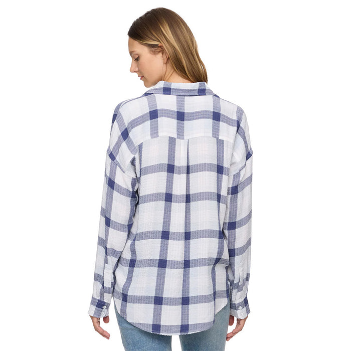 Flag & Anthem Leetonia Plaid Boyfriend Shirt