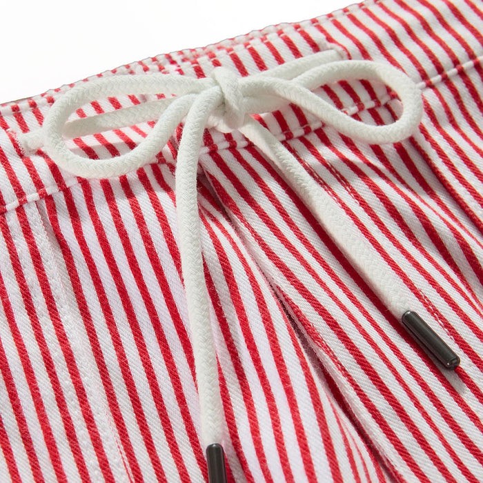 Flag & Anthem Women's Buffy RedWhite Railroad Shorts