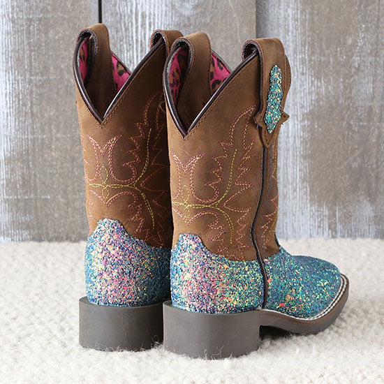 Smoky Mountain Kids' Ariel Glitter Boots