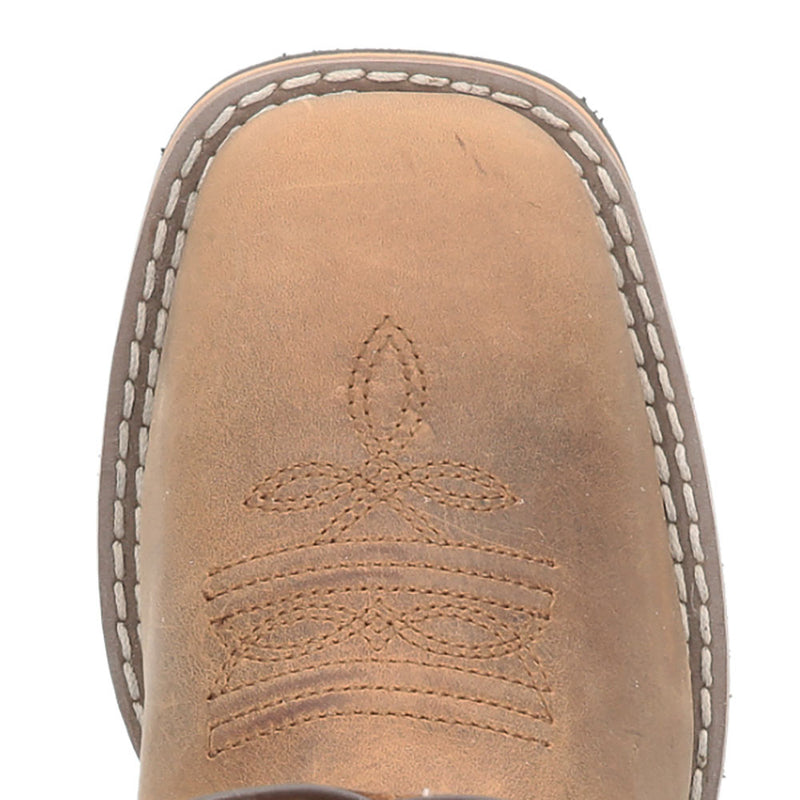 Smoky Mountain Kid's Jesse Distressed Brown Boots