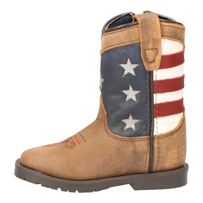 Smoky Mountain Toddler's Stars and Stripes Boots