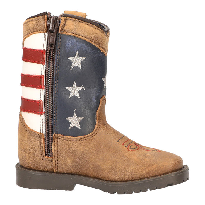 Smoky Mountain Toddler's Stars and Stripes Boots