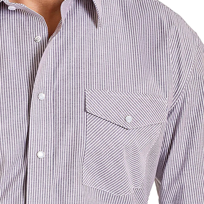 Panhandle Men's Black Stripe Shirt