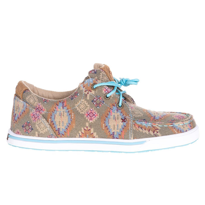 Twisted X Women's NRS Exclusive Green Aztec Casual