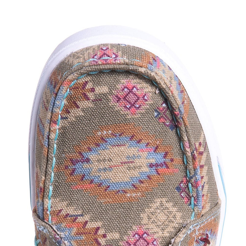 Twisted X Women's NRS Exclusive Green Aztec Casual