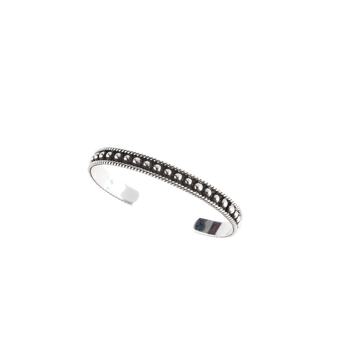 Silver N Accessories Sterling Silver Thin Dot Cuff