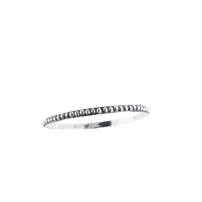 Silver N Accessories Sterling Thin Dot Bangle
