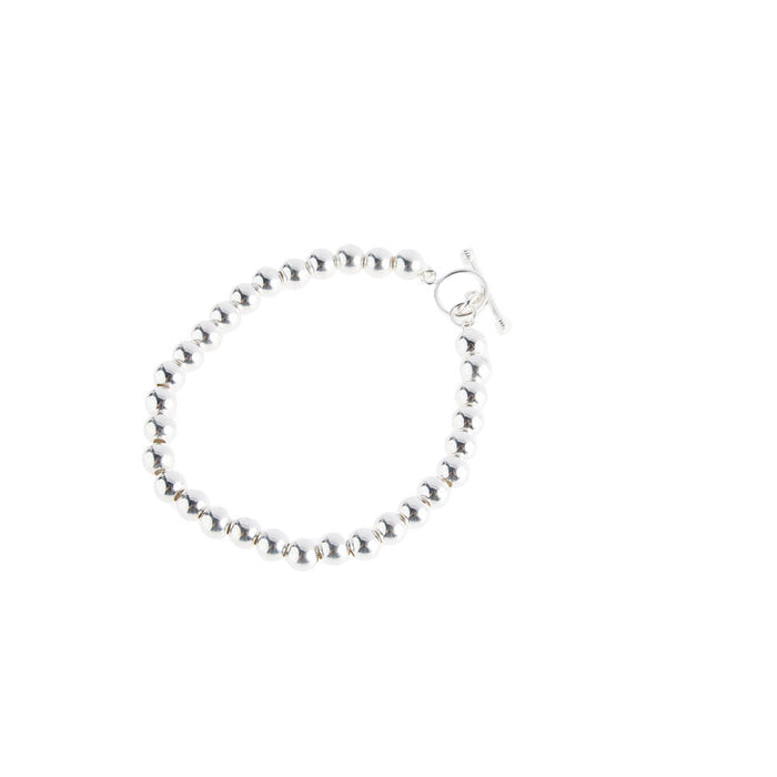 Silver N Accessories Sterling Medium Bead Bracelet