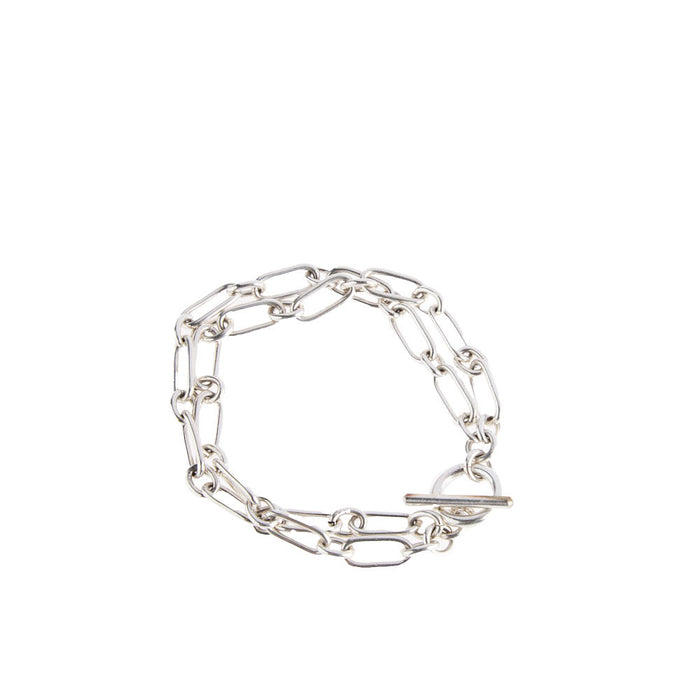 Silver N Accessories Sterling Double Chain Bracelet