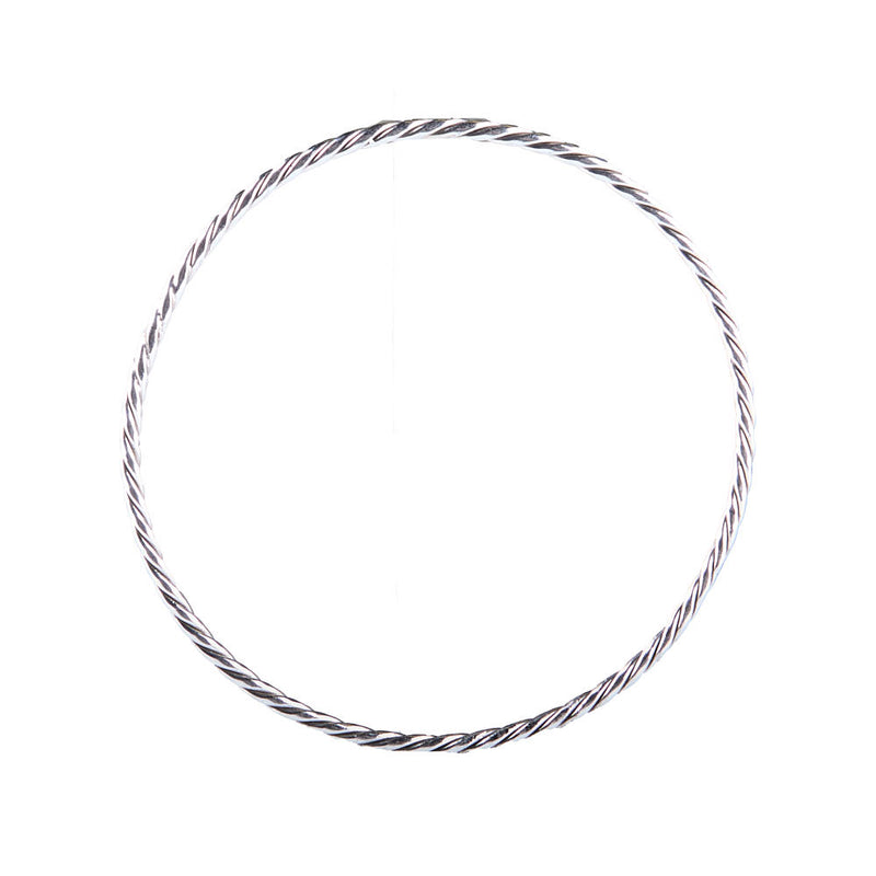 Silver N Accessories Sterling Rope Twist Bangle
