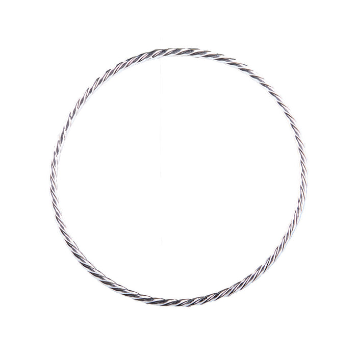 Silver N Accessories Sterling Rope Twist Bangle