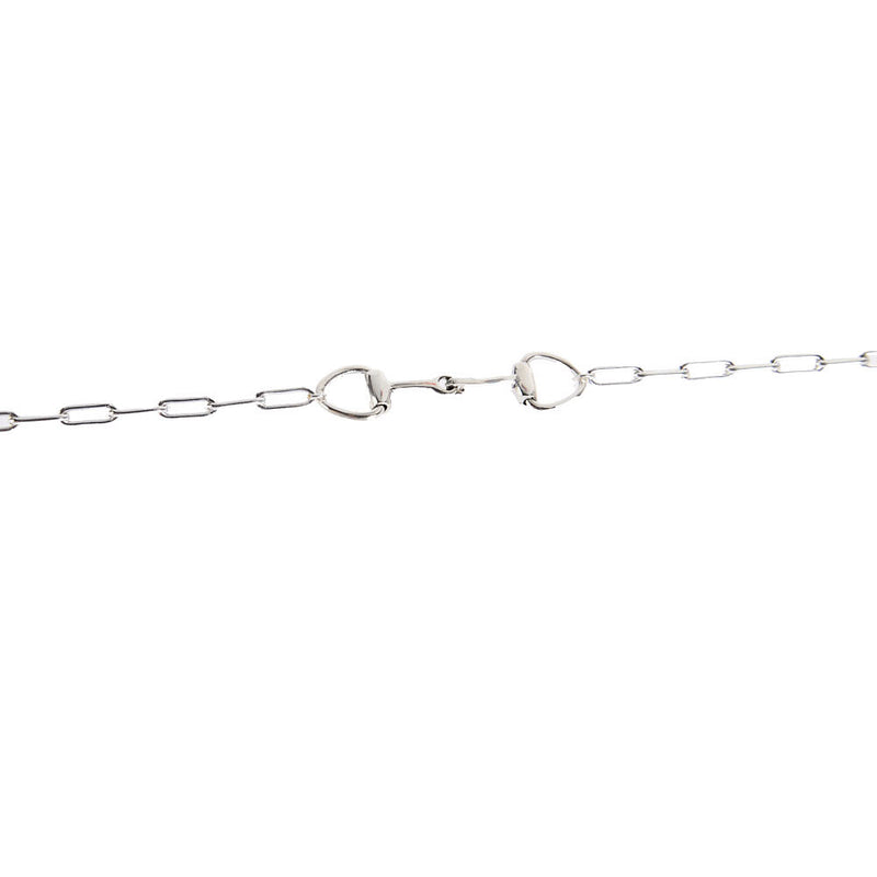 Silver N Accessories Sterling Snaffle Bit Chain Necklace