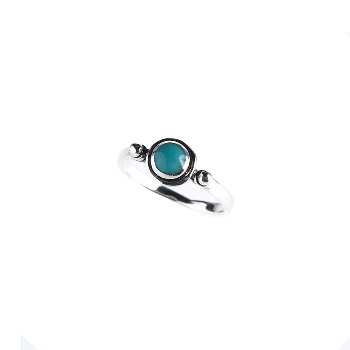 Silver N Accessories Sterling with Turquoise Stone Ring