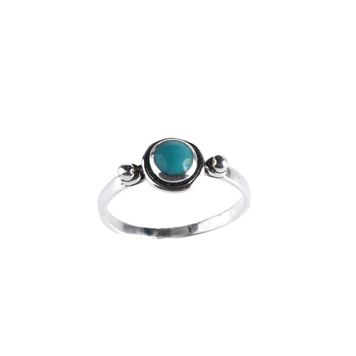 Silver N Accessories Sterling with Turquoise Stone Ring