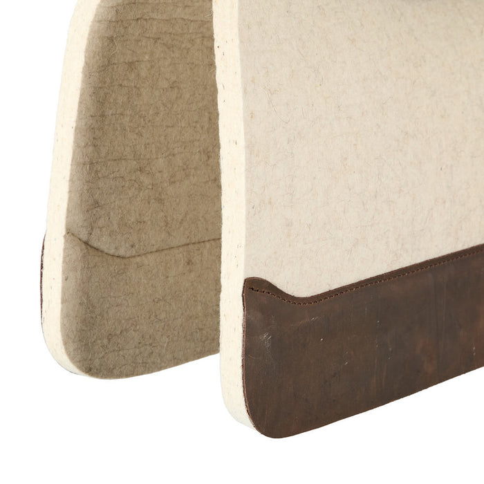 Reinsman Apex Performance 3/4 Inch Wither Relief Natural Felt Saddle Pad