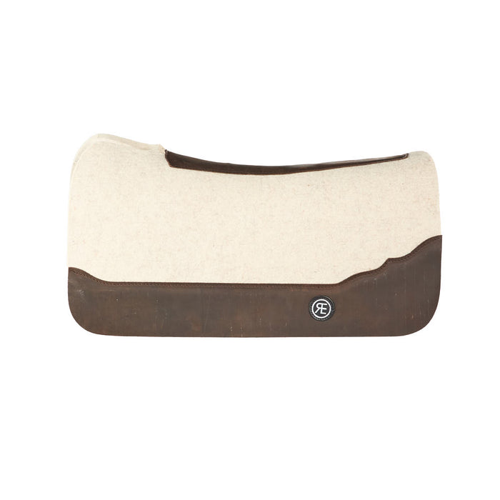 Reinsman Apex Performance 3/4 Inch Wither Relief Natural Felt Saddle Pad