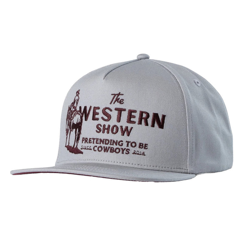 Sendero Provisions Co Men's Grey Western Show Cap