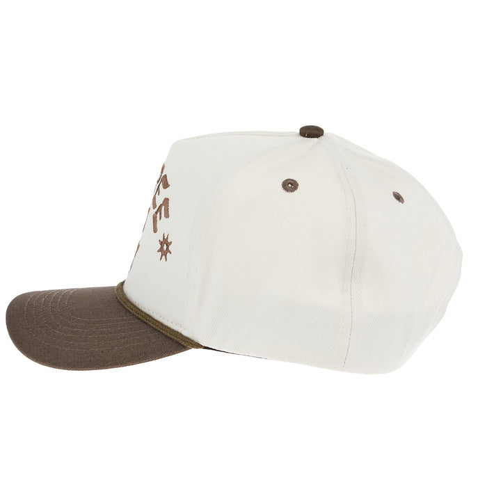 Sendero Provisions Co Men's Cream & Brown Yippee Ki Yay Cap