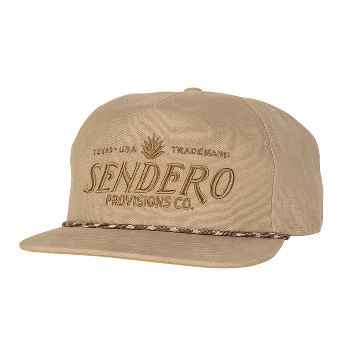 Sendero Provisions Co Men's Logo Rope Tan Cap