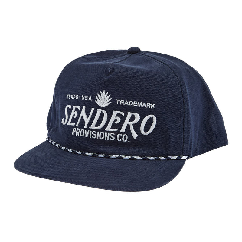Sendero Provisions Co Men's Navy Canvas Logo Cap