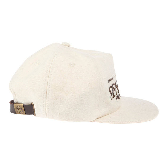 Sendero Provisions Co Men's Cream Felt Logo Cap