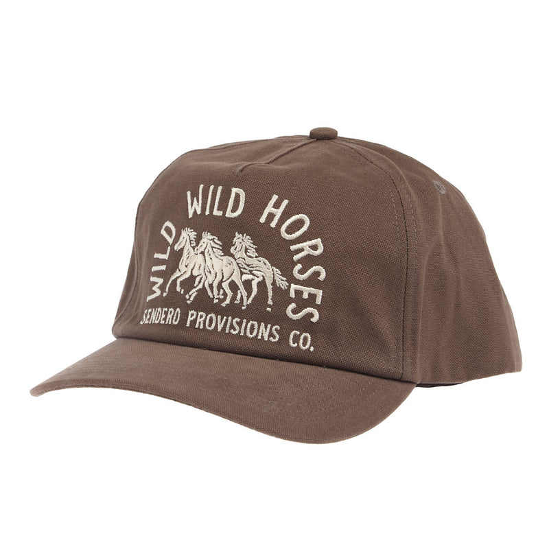 Sendero Provisions Co Men's Brown Wild Wild Horses Cap