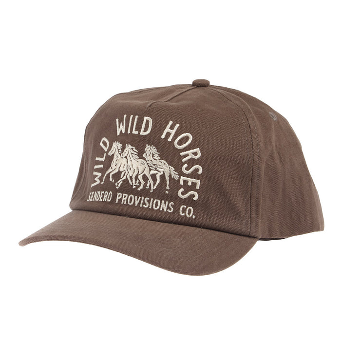 Sendero Provisions Co Men's Brown Wild Wild Horses Cap