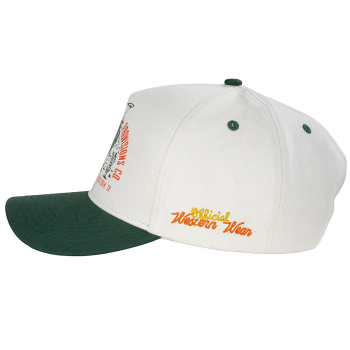 Sendero Provisions Co Men's Green & Cream Official Western Cap
