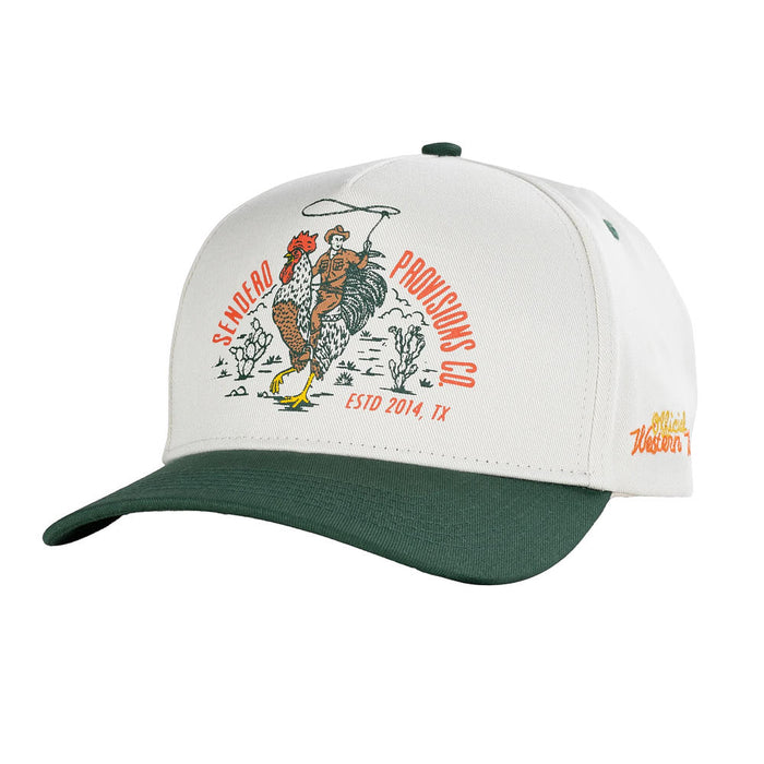 Sendero Provisions Co Men's Green & Cream Official Western Cap